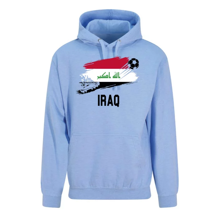 Iraq National Football Soccer Team Flag Unisex Surf Hoodie