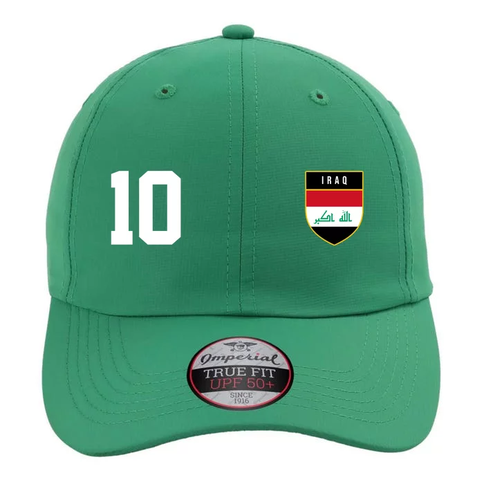 Iraq Nation Football Soccer 10 Jersey The Original Performance Cap