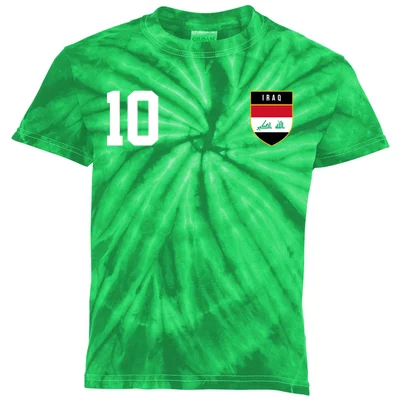 Iraq Nation Football Soccer 10 Jersey Comfort Colors T-Shirt