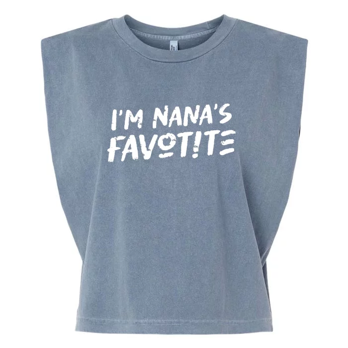 Im Nanas Favorite Garment-Dyed Women's Muscle Tee