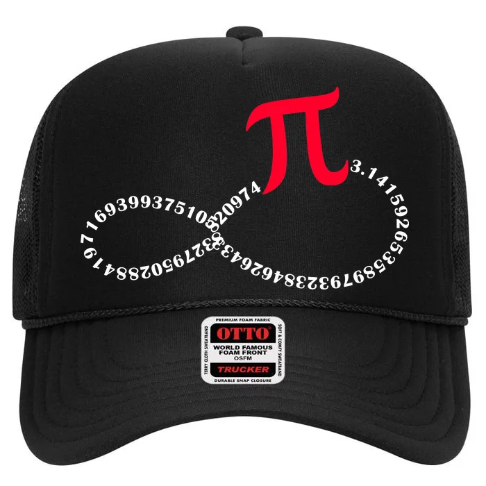 Infinite PI Numbers High Crown Mesh Trucker Hat