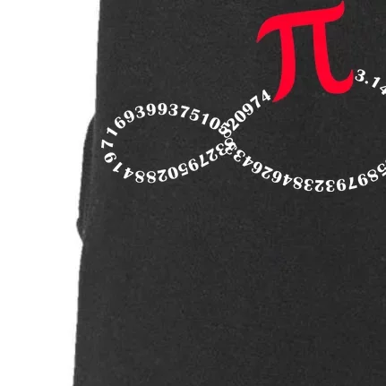 Infinite PI Numbers Doggie 3-End Fleece Hoodie