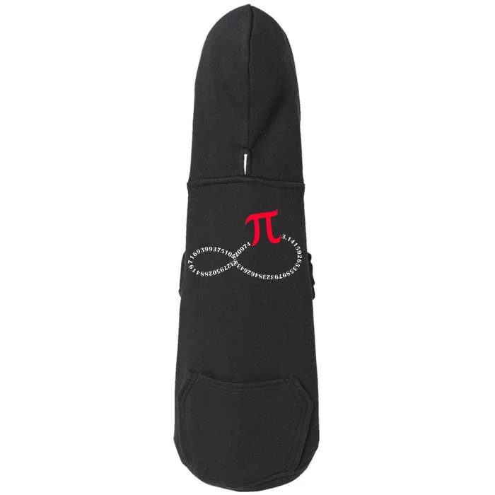 Infinite PI Numbers Doggie 3-End Fleece Hoodie