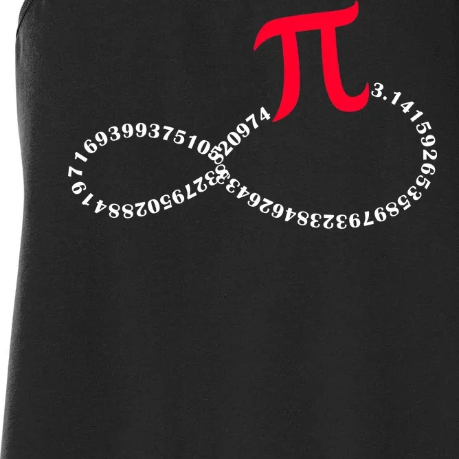 Infinite PI Numbers Women's Racerback Tank