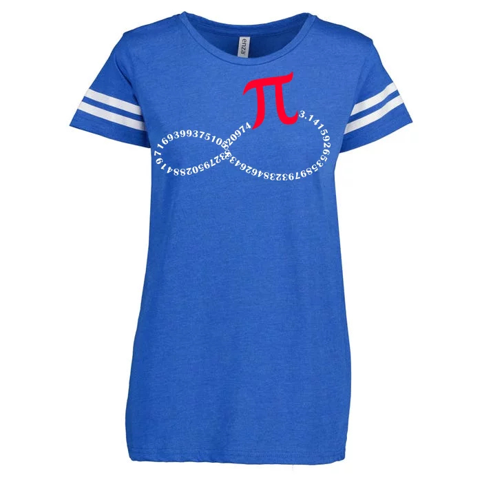 Infinite PI Numbers Enza Ladies Jersey Football T-Shirt