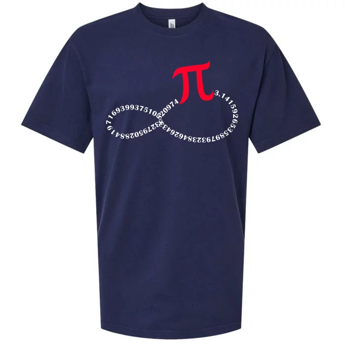 Infinite PI Numbers Sueded Cloud Jersey T-Shirt