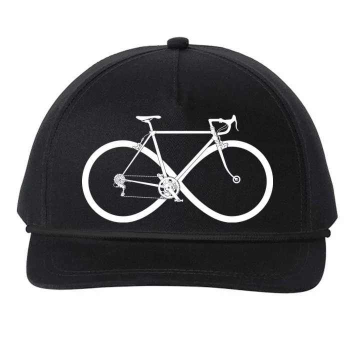 Infinity Bike Love Snapback Five-Panel Rope Hat