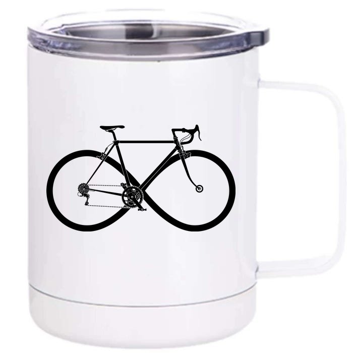 Infinity Bike Love Front & Back 12oz Stainless Steel Tumbler Cup