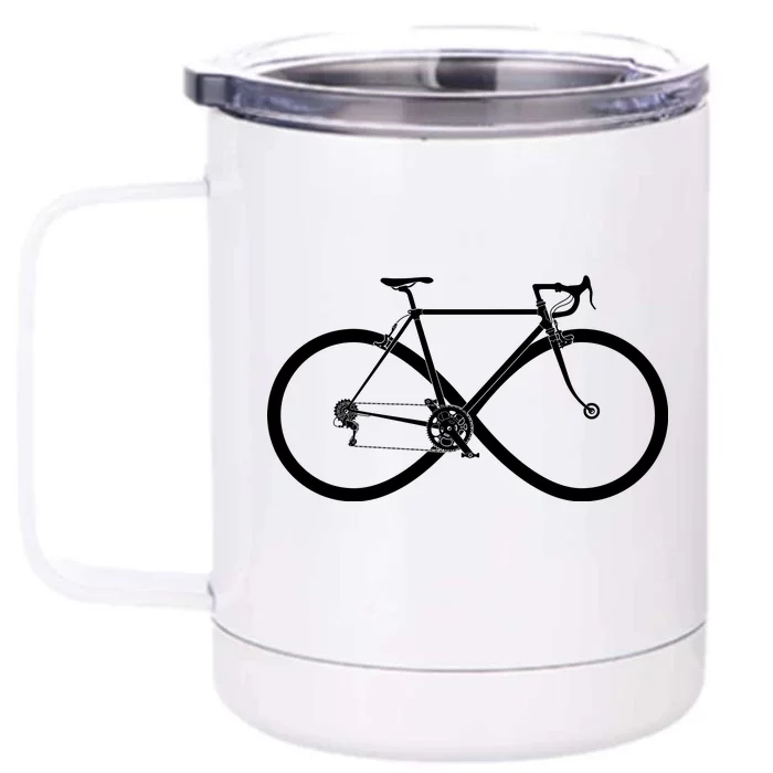 Infinity Bike Love Front & Back 12oz Stainless Steel Tumbler Cup