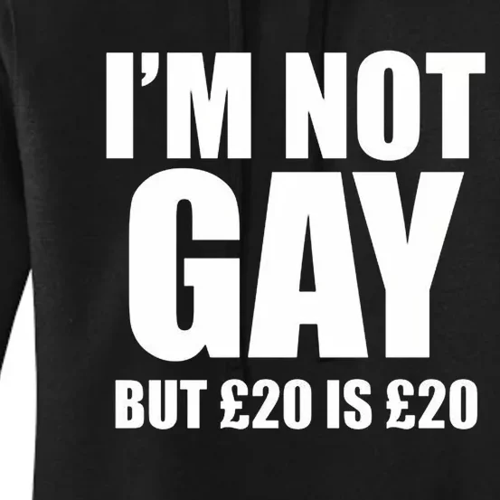 Im Not Gay But 20 Women's Pullover Hoodie