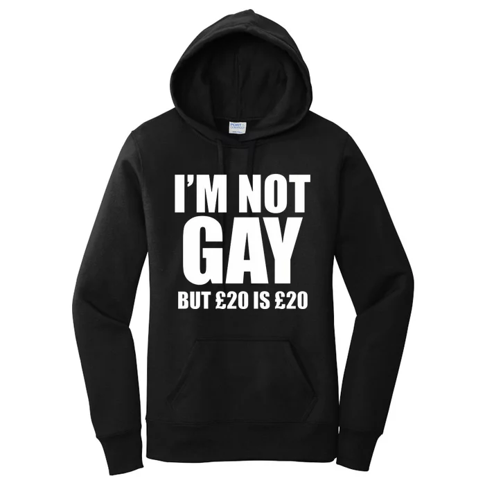 Im Not Gay But 20 Women's Pullover Hoodie