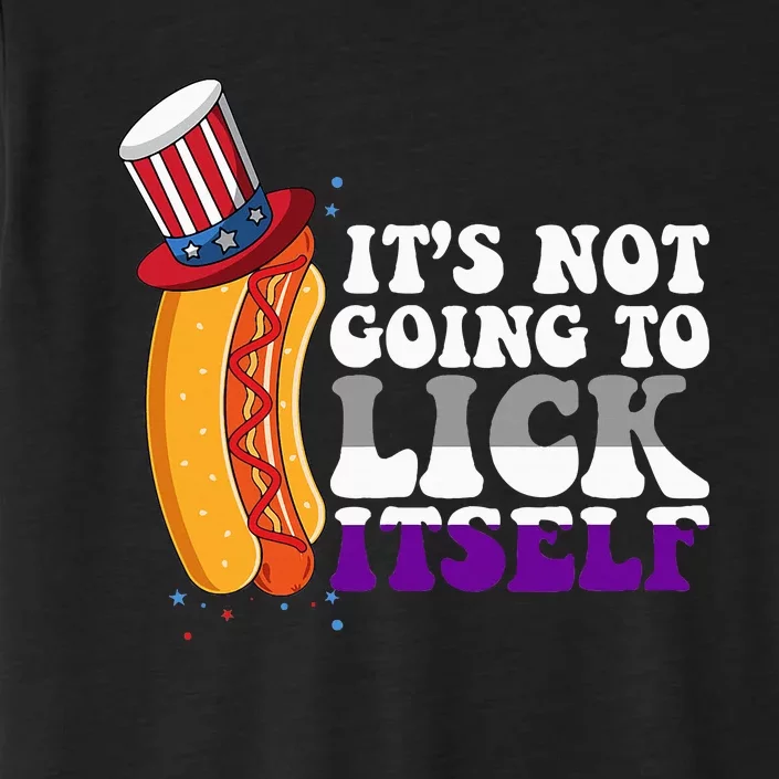 Its Not Gonna Lick Itself Lgbtq ChromaSoft Performance T-Shirt