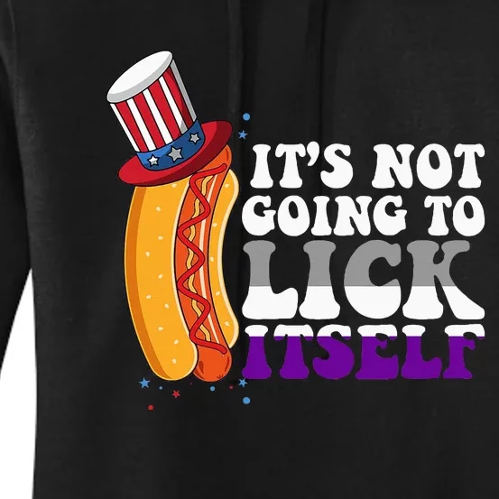 Its Not Gonna Lick Itself Lgbtq Women's Pullover Hoodie