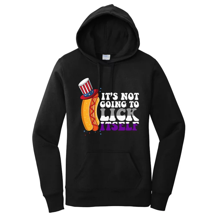 Its Not Gonna Lick Itself Lgbtq Women's Pullover Hoodie