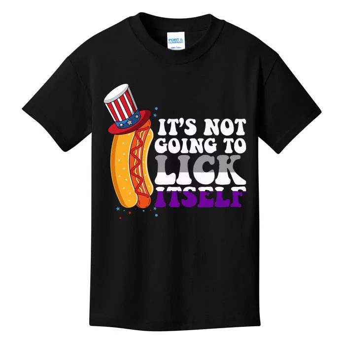 Its Not Gonna Lick Itself Lgbtq Kids T-Shirt