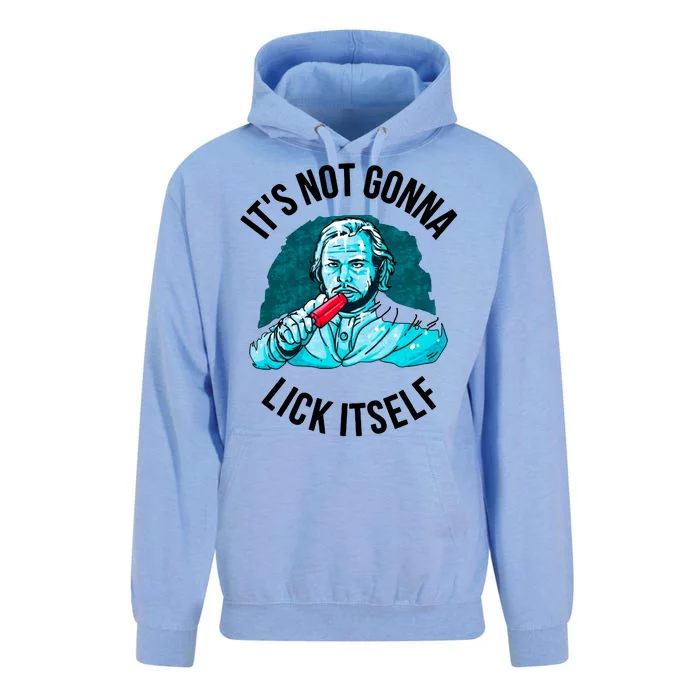 It's Not Gonna Lick Itself Funny Popsicle Unisex Surf Hoodie