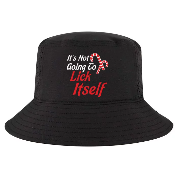 Its Not Going To Lick Itself Adult Short Sleeve Funny Christmas Cool Comfort Performance Bucket Hat