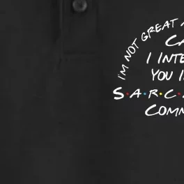 IM Not Great At The Advice Sarcastic Comment Dry Zone Grid Performance Polo