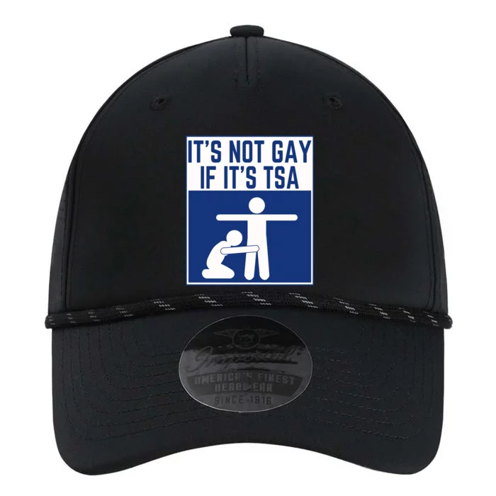 ItS Not Gay If ItS Tsa Funny Airport Security Pride Performance The Dyno Cap