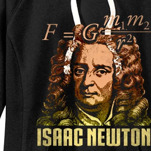 Isaac Newton Gravitation Physicist Physics Science Astronomy Women's Fleece Hoodie