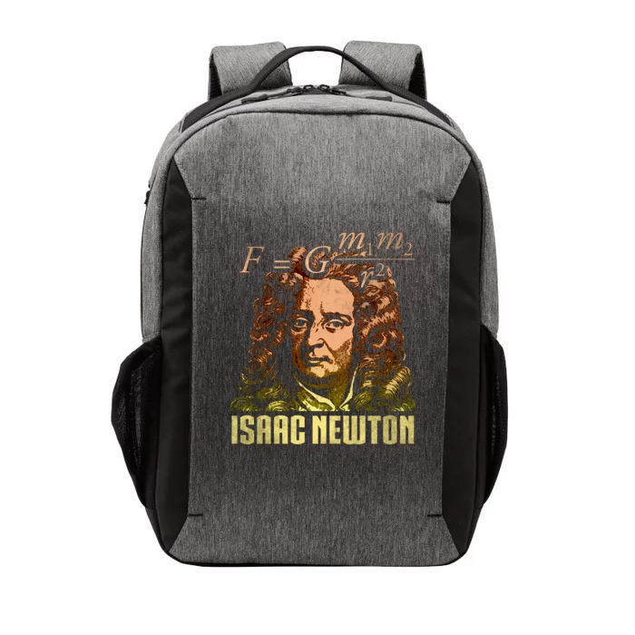 Isaac Newton Gravitation Physicist Physics Science Astronomy Vector Backpack