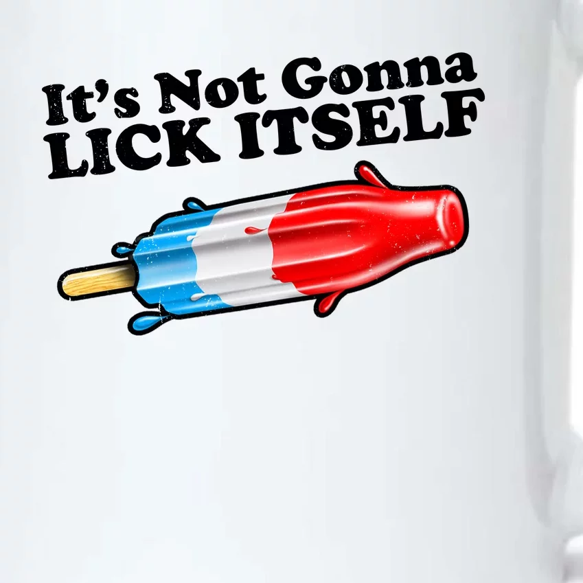 Its Not Gonna Lick Itself Funny Popsicle Black Color Changing Mug