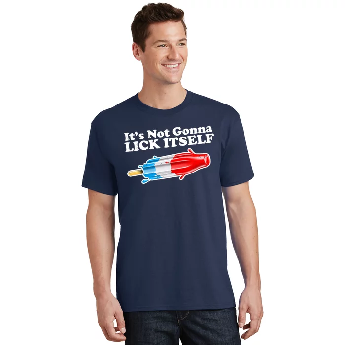 Its Not Gonna Lick Itself Funny Popsicle T-Shirt