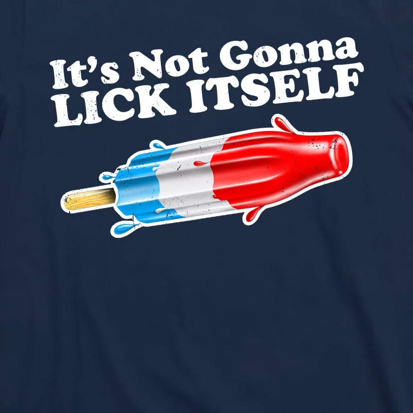 Its Not Gonna Lick Itself Funny Popsicle T-Shirt