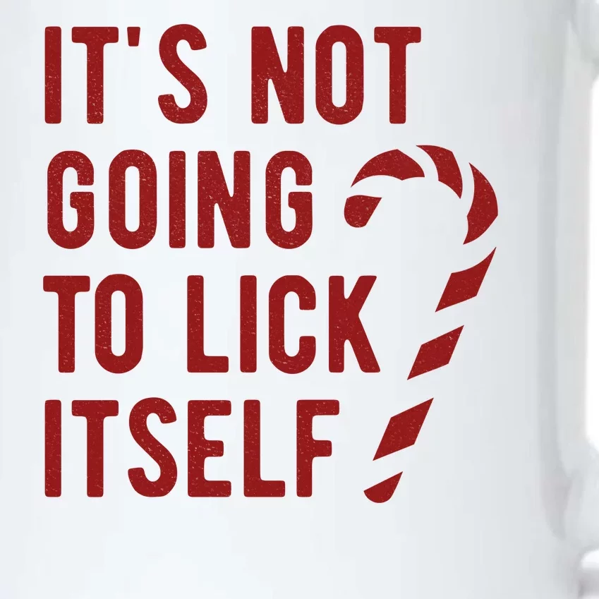 Its Not Going To Lick Itself Funny Christmas Black Color Changing Mug