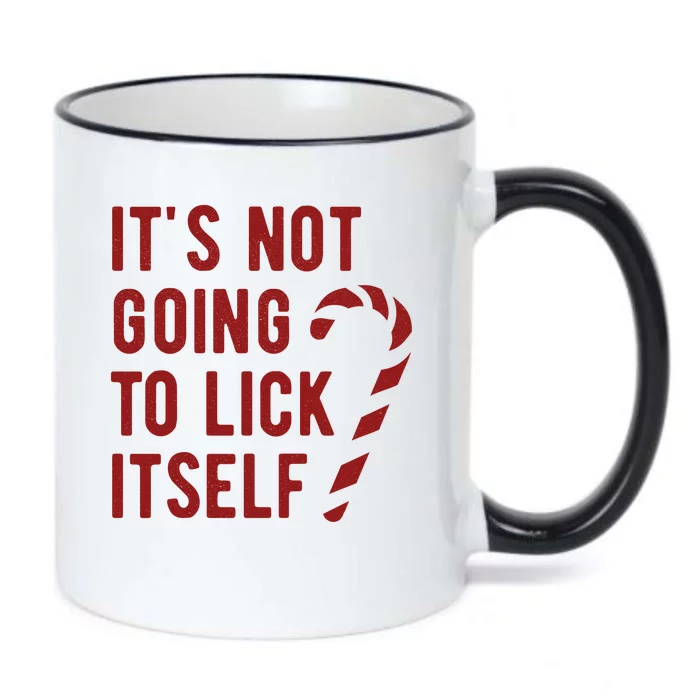 Its Not Going To Lick Itself Funny Christmas Black Color Changing Mug