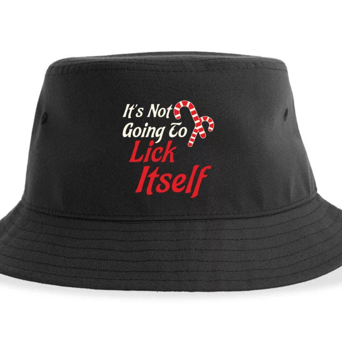 Its Not Going To Lick Itself Adult Funny Christmas Sustainable Bucket Hat