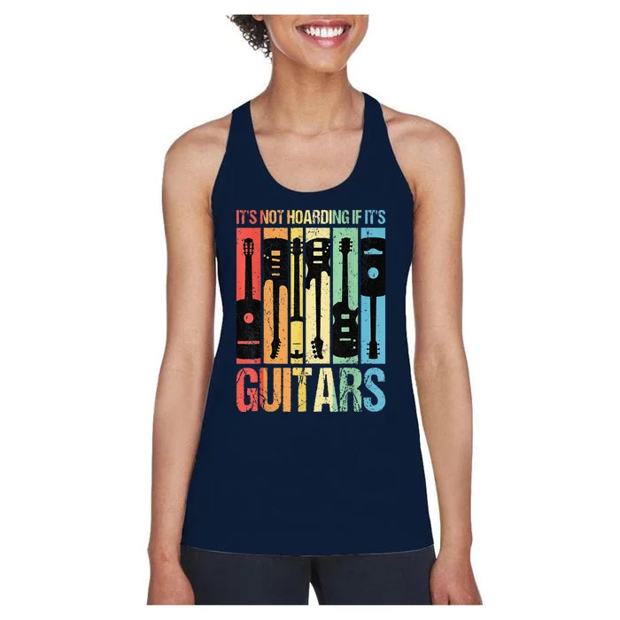 Its Not Hoarding If Its Guitars Guitar Women's Racerback Tank