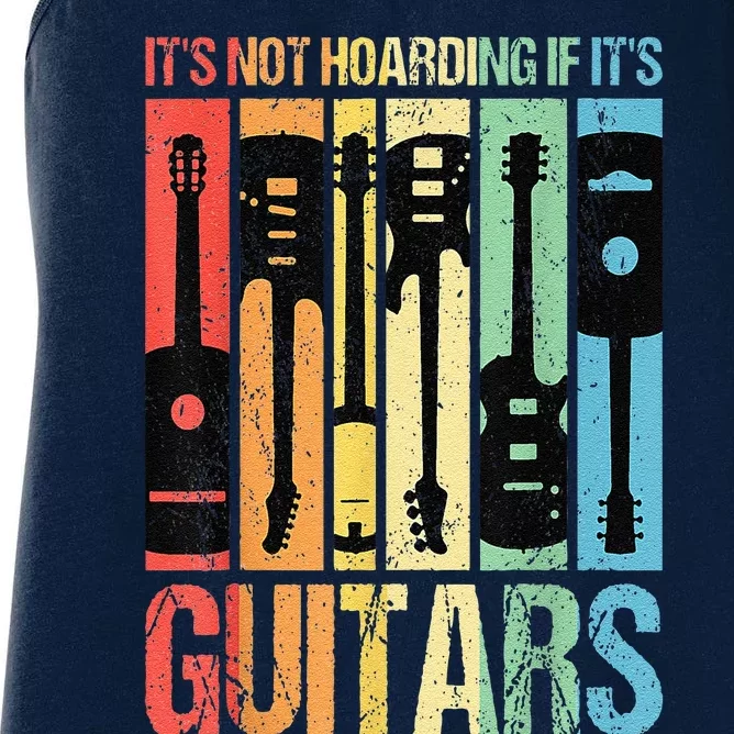 Its Not Hoarding If Its Guitars Guitar Women's Racerback Tank