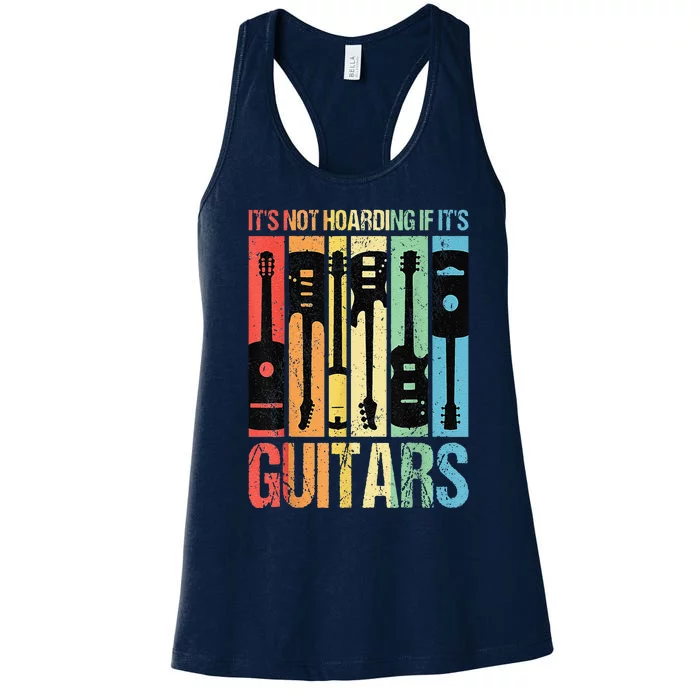 Its Not Hoarding If Its Guitars Guitar Women's Racerback Tank