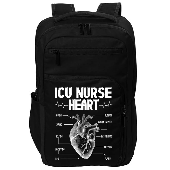 ICU Nurse Heart Impact Tech Backpack