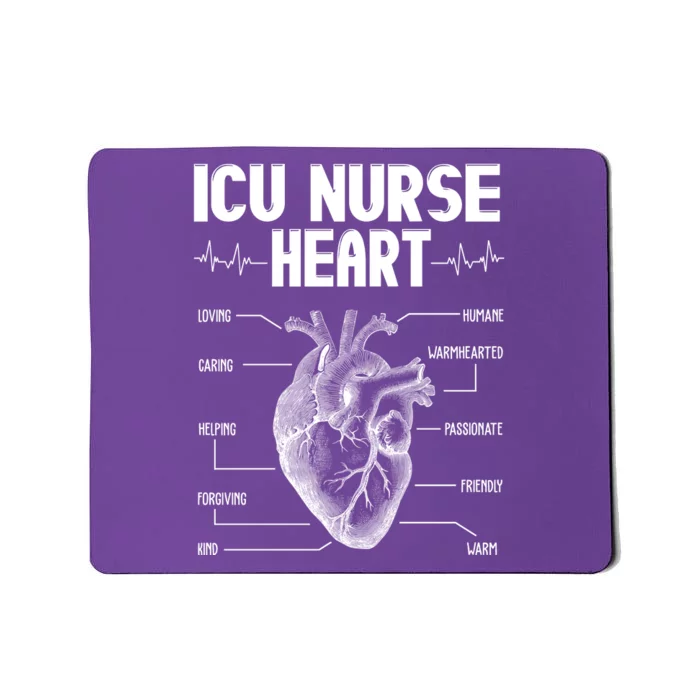 ICU Nurse Heart Mousepad