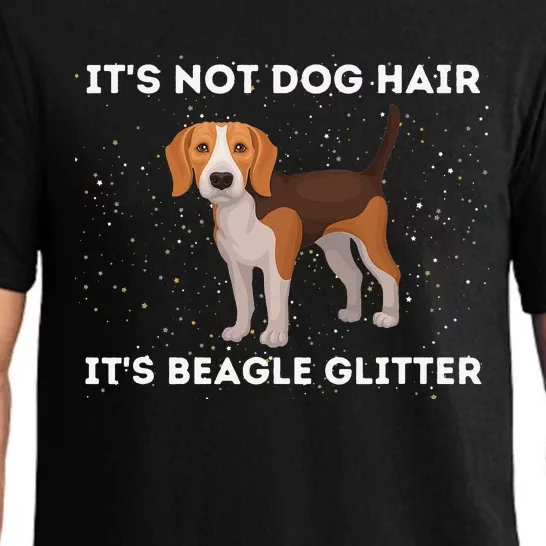 It's Not Hair It's Beagle Glitter Dog Lover Pajama Set