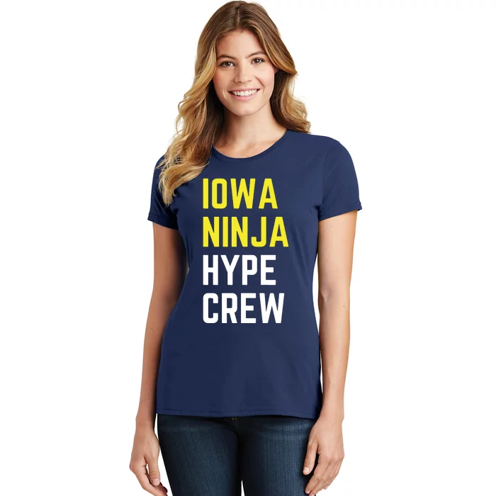 Iowa Ninja Hype Crew Women's T-Shirt