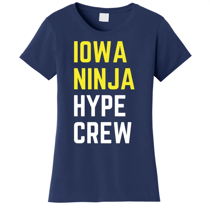 Iowa Ninja Hype Crew Women's T-Shirt