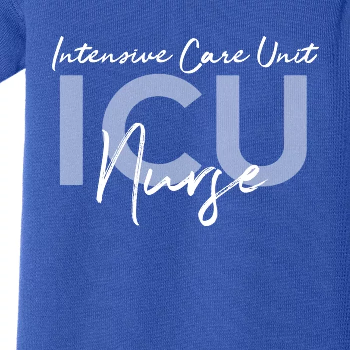 Icu Nurse Intensive Care Unit Gift Baby Bodysuit