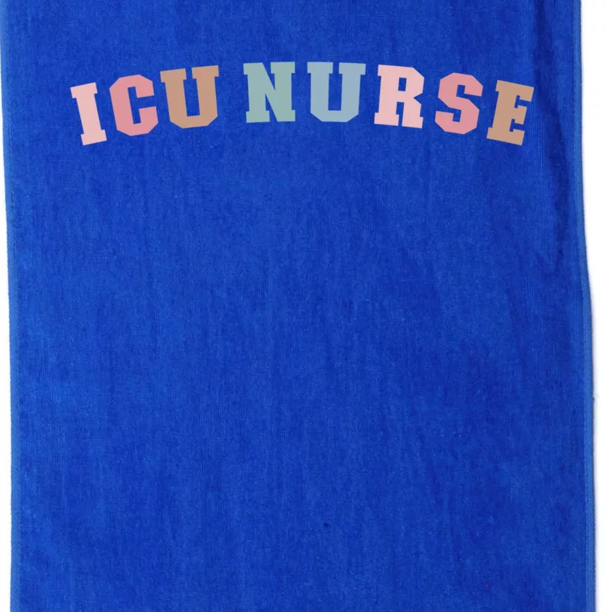 Icu Nurse Intensive Care Unit Nurse Icu Nursing Cute Gift Platinum Collection Golf Towel