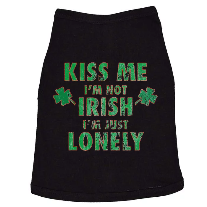 I'm Not Irish, I'm Just Lonely Funny St Paddys Party Gift Doggie Tank