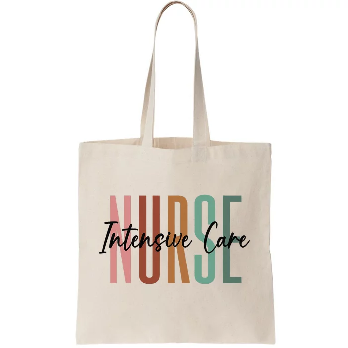 ICU Nurse Intensive Care Unit Nurse Nursing Critical Care Tote Bag