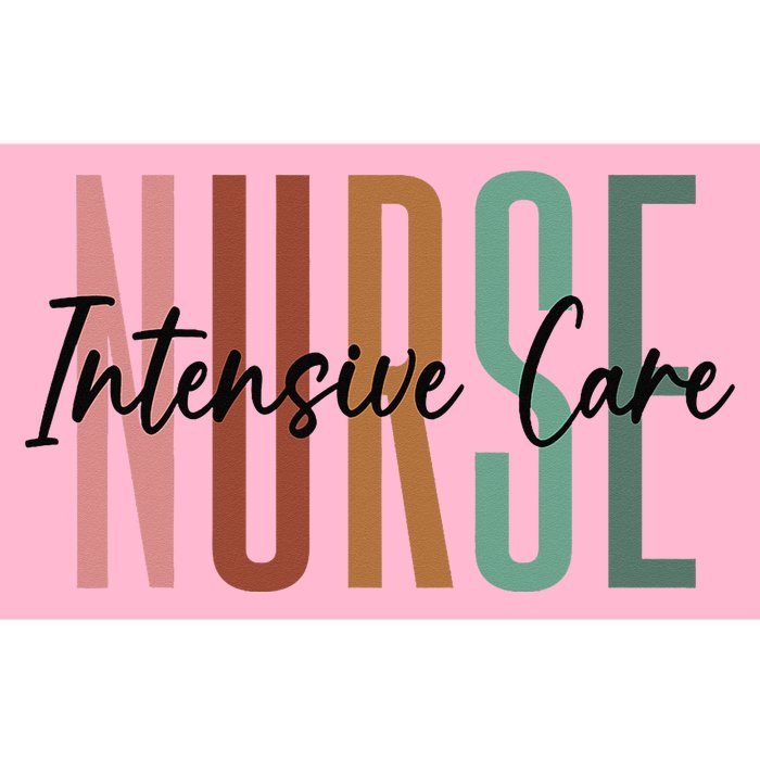 ICU Nurse Intensive Care Unit Nurse Nursing Critical Care Bumper Sticker