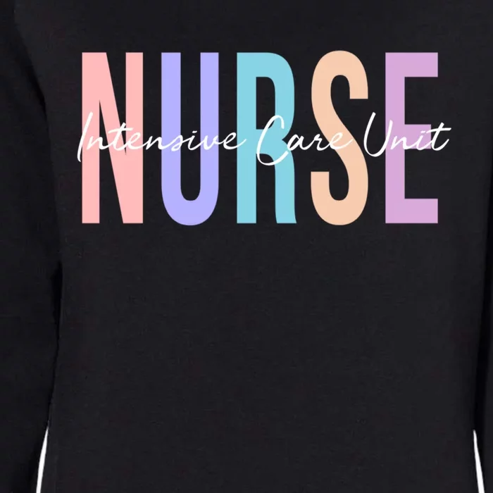 Icu Nurse Intensive Care Unit Nurse Gift Womens California Wash Sweatshirt