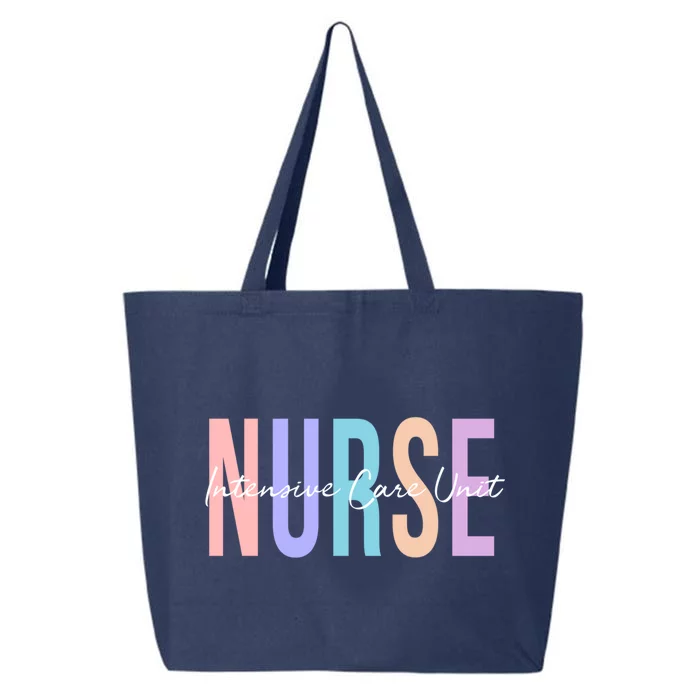 Icu Nurse Intensive Care Unit Nurse Gift 25L Jumbo Tote