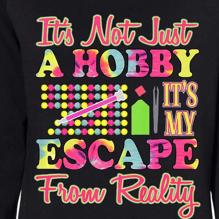 Its Not Just A Hobby Diamond Painting Gift Womens California Wash Sweatshirt