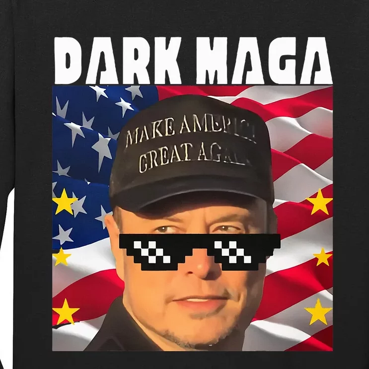 I’M Not Just Maga IM Dark Maga Trump 2024 Tall Long Sleeve T-Shirt