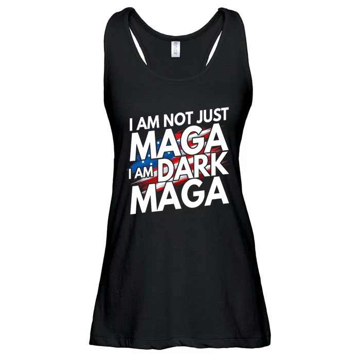 IM Not Just Maga IM Dark Maga Trump 2024 Elections Ladies Essential Flowy Tank