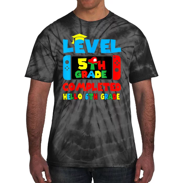 Icu Nurse Level 5th Grade Completed Hello 6th Grade Last Day Of School Gift Tie-Dye T-Shirt